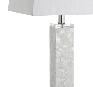 Noelle 28.5" Seashell LED Table Lamp - JONATHAN Y